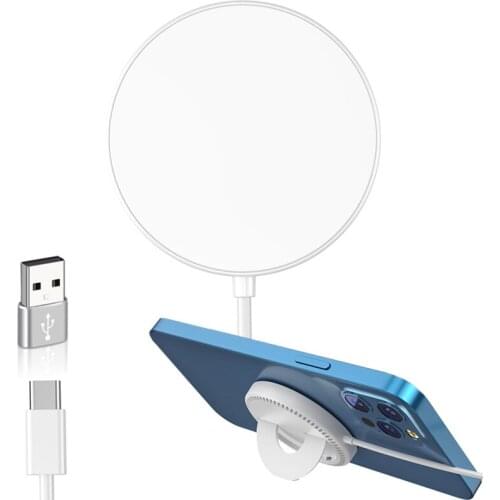 15W Magnetic Wireless Charger For IPhone 12 Pro Max 12pro Fast Charger For IPhone 12 Mini USB C Adapter And 20W PD Adapter