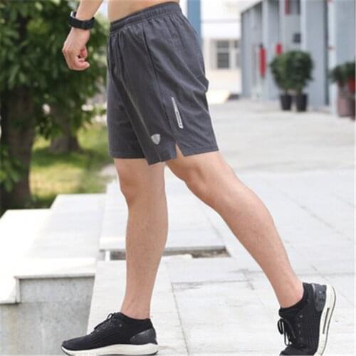Fashion Solid Mens Shorts Plus Size Summer Quick Dry Mens Beach Shorts Polyester Casual Male Shorts homme Brand Clothing