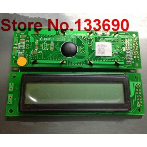 APMIRE AC202A 202A 20X2 2002 LCD display module screen Gray FSTN lcd 5V Reflective 20*2 lcd High quality original