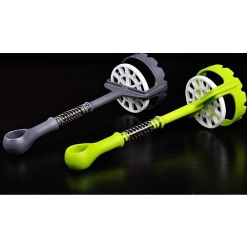 1PC Potato Masher Stainless Steel+Plastic Hand Held Mashed Potatoes Sweet Potato Making Tools Kitchen Cooking Tools EKX 022