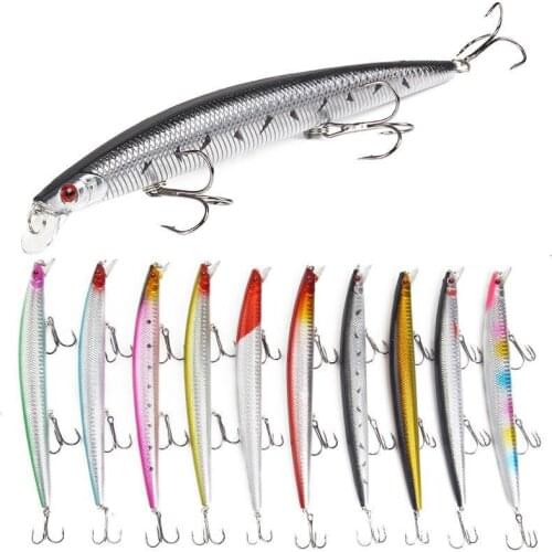 Minnow Fishing Lure Weights18.5cm/23g Bass Mino Bait Jerkbait Saltwater Lures Trolling Lure Articulos De Pesca Isca Artificial