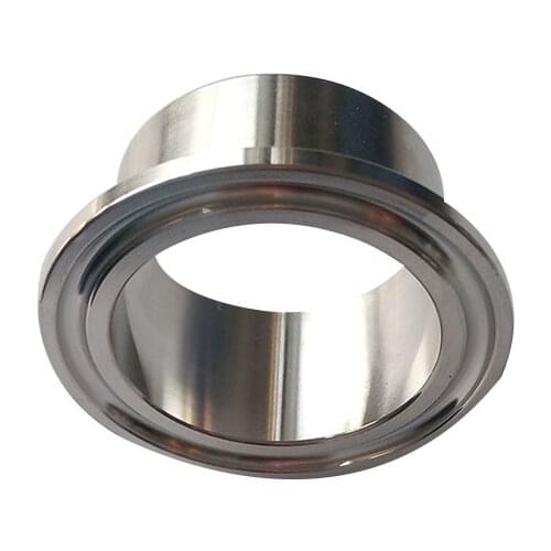 2" 51MM OD Sanitary Pipe Weld Ferrule 64 mm OD Tri Clamp Type Stainless Steel SUS 304 SWF-2-51