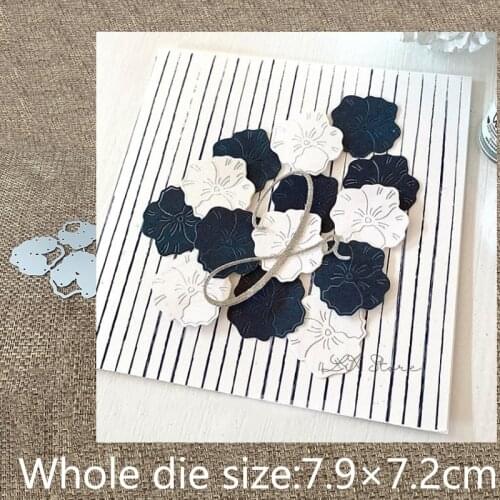 XLDesign Craft Metal Cutting Die stencil mold 3pcs blossom decoration scrapbook Album Paper Card Craft Embossing die cuts