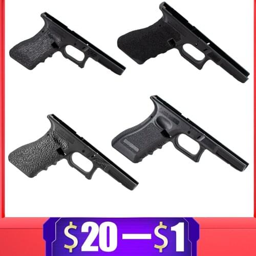 Tactical Airsoft P1 Lower Nylon Grip Repalcement Parts for Gel Blaster Airsoft GBB KUBLAI P1 GLOCK17 Paintball Accessories