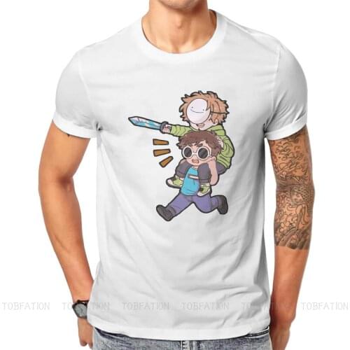 Dream Smp All Members T Shirt Vintage Fashion High Quality Tshirt Oversized Crewneck Streetwear