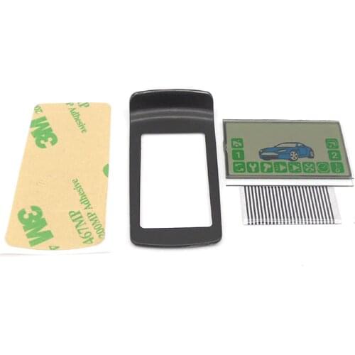 Russia version A92 Glass + A92 flexible lcd display for StarLine A92 LCD remote controller two way auto alarm