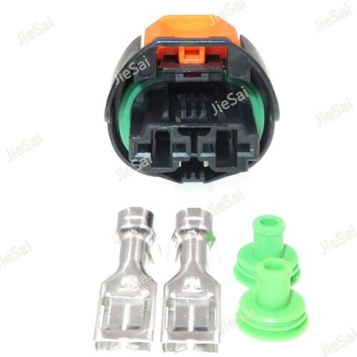 2 Pin 1544978-1 8 Series Auto Fan Resistance High Current Waterproof Connector Wire Harness Socket For Citroen C4L
