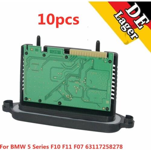 AP03 10pcs Headlight TMS Driver Module For BMW 5 Series F10 F11 F07 63117258278 63117304906