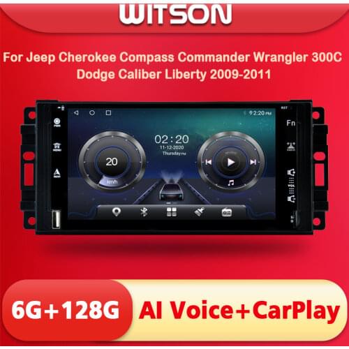 WITSON DSP 2GB 16 2Din Android 10 Car Multimedia Player For Android 10 For CHRYSLER JEEP DODGE Radio Audio GPS Glon
