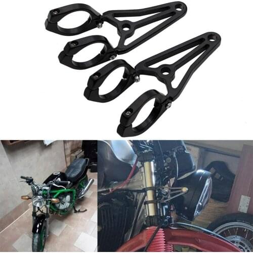 For 41mm Fork Motorcycle Headlight Mount Bracket Head Lamp Holder Motorbike Accessories
