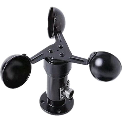 Pulse Signal Wind Sensor Digital Anemometer Pulse Signal Output Aluminum Alloy Wind Speed Sensor Anemometer Anemometer