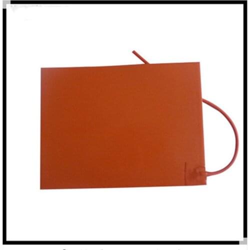 Pad in silicone / riscaldatore letto per stampante 3d 200 x 250 mm 24 v 200w heater plate industrial heater silicone heater pad