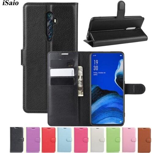 For OPPO Reno 2 2z 2F Wallet Case Leather Cover for OPPO Reno 2z 2F Flip Phone Case TPU Back Cover Capa Coque Global Version