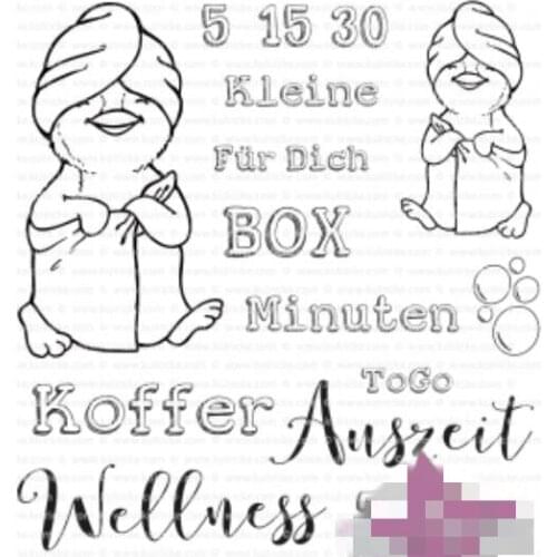 German Transparent Clear Stamp/Seal for DIY scrapbooking/photo album Decorative clear stamp A0527