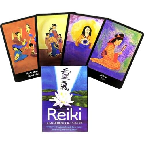 2021 New Tarot Cards Reiki Oracle And PDF Guidance Divination Deck Entertainment Parties Board Game Support Drop Shipping 33 Pcs