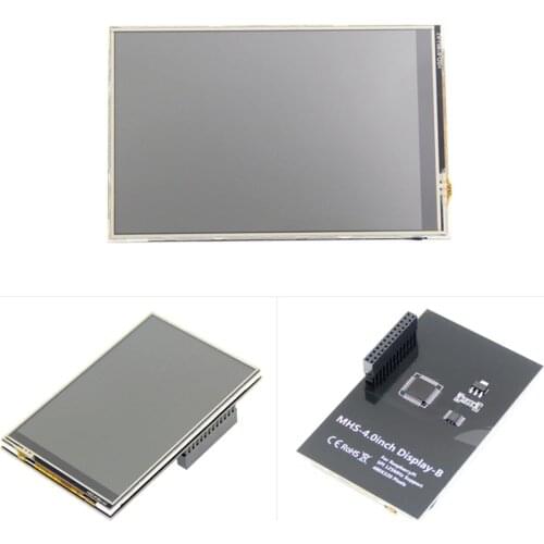 4.0 inch Raspberry Pi 3 B+ display TFT touch screen 125Mhz high speed SPI smooth game video 50 frames / sec Spport