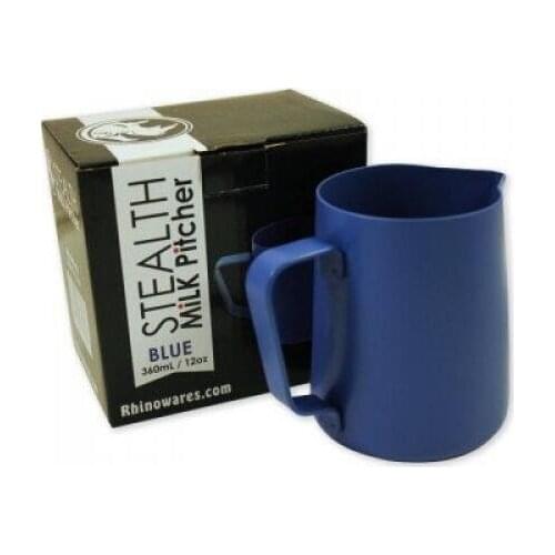 Rhinowares Blue Stealth Milk Pitcher - 12oz/360ml