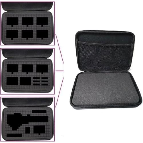 DIY Handbag Portable Carry Storage Case for GOPRO Hero9 8 7 6 Xiaomi YI Sjcam EKEN 3 Size Protective Box for DJI OMSO Action