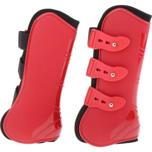 1 Pair Tendon Boot / Fetlock Boots Breathable Neoprene Lining for Riding