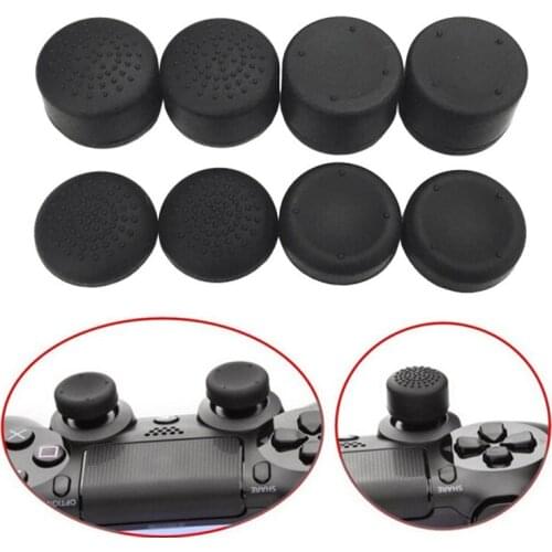 8pcs Enhanced Silicone Analog Controller Thumb Stick Grip Cap Skin Cover for PlayStation 4 PS4 Controller PS4 Slim PRO 8pcs Joys