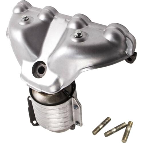 Exhaust Manifold Cat. Converter w/Heat Shield For Honda Civic CX DX I4 1996-2000