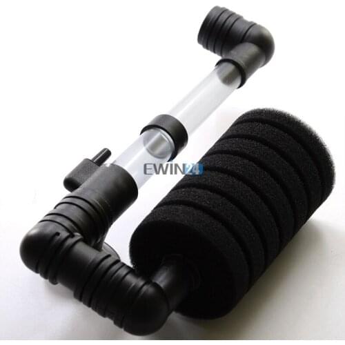 1 x Aquarium Fish Tank Media Pond Bio Sponge Foam Pad with Suction Filter Filtration