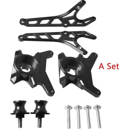 Motorcycle Accessories Motorbike Rear Wheel Axle Swingarm Stand Pick Up Hook Set For Yamaha MT-07 MT07 FZ 07 FZ07 MT 07 14-2017