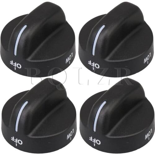 BQLZR 4 Pcs Gas Stove Control Knob SF368LEPQ0 FGS326RD2 AGR5630BDB1 8273107