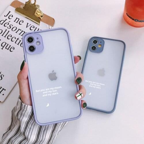 Love Poetry Phone Case for iPhone 12 Mini 11 Pro X XS Max XR 8 7 6 6s Plus Hard Matte Back Cover