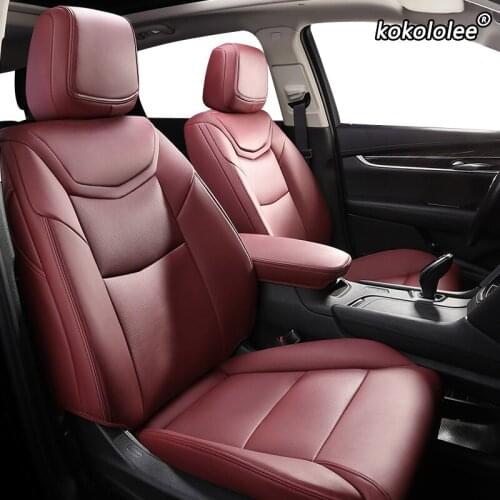 Kokololee Custom Leather car seat cover For Chrysler 300C PT Cruiser Grand Voager Sebring Automobiles Seat Covers car seats