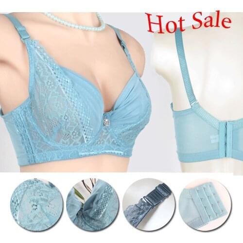 Selling Hot Thin Cup Big Chest Gather Push-up Brassiere Female Sexy Lace Underwear 3/4 Cup New Charming Underwire Lingerie DN