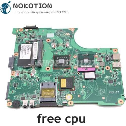 NOKOTION V000138100 V000138420 V000138730 V000138670 For TOSHIBA Satellite L300 L305 Laptop Motherboard DDR2 SATA Connector