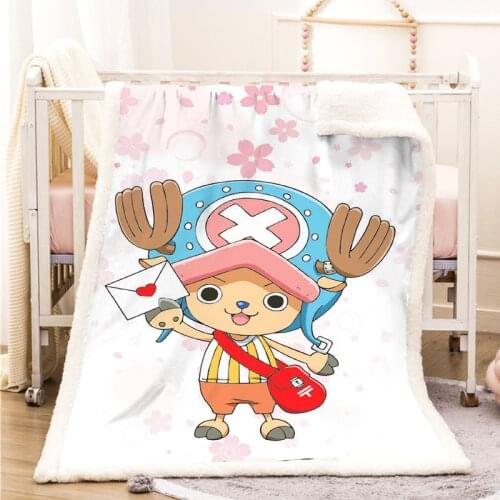 NEW Funny Character Blanket 3D Print Sherpa Blanket on Bed Home Textiles Dreamlike Style 04