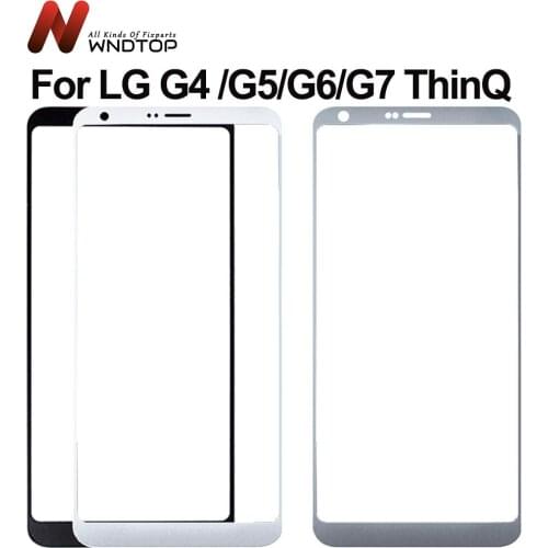 Original Touch screen Panel For LG G4 G5 G6 G7 Front Glass Outer Glass screen Panel For LG G7 ThinQ