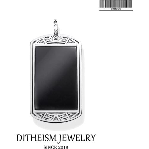 Pendant Ornamentation Dog Tag 925 Sterling Silver Fit Necklace 2021 New Fine Vintage Jewelry Accessories Gift For Men Women