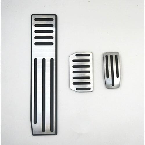 TTCR-II Car Accessory Stainless Steel For Tesla Model S Model X Accelerator Gas Brake pedal Automatic Pedal Pad Styling Stickers