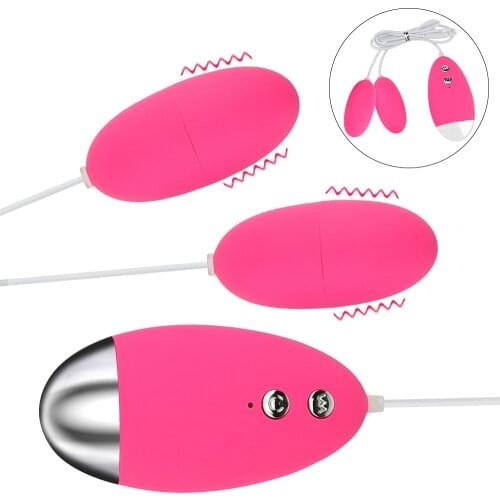 12 Mode Double Head Vibrator Egg Bullet Strong and Quiet G-Spot Stimulating Female Sex Toys for Women Couple Sex Products