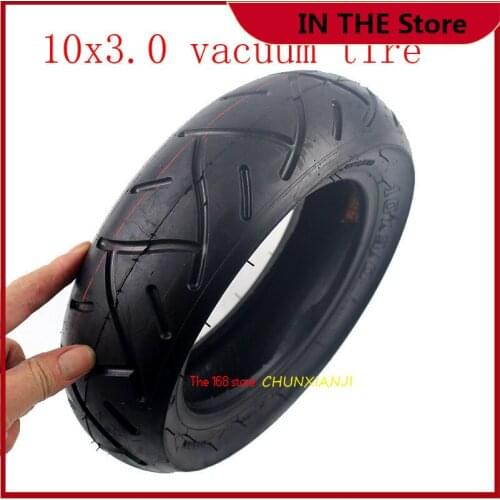 High quality 10x3.0 electric scooter Tubeless Vacuum tire 10*3.0 scooter vacuum tyre 10 inch widening and thickening tire