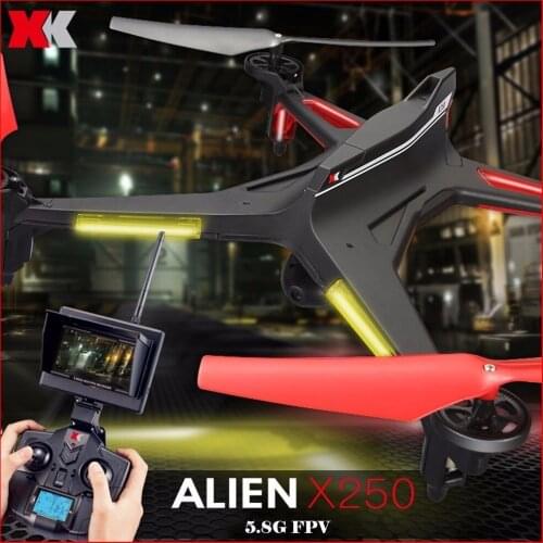 WLtoys XK X250 WIFI FPV Drone With 2MP Camera 4CH 6 Axis RC Quadcopter RTF Compatible With Futaba S-FHSS Christmas Kid Gifts