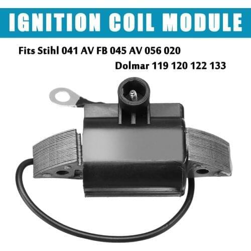 1Pcs Ignition Coil Module Fit For Stihl 041 AV FB 045 AV 056 020 Dolmar 119 120 122 133 Replacement Accessories