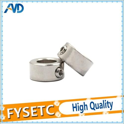 2pcs Openbuilds Lock Collar T8 Lead Screw Lock Screw Lock Ring Lock Block Isolation Column 8mm For 3D Printer Parts