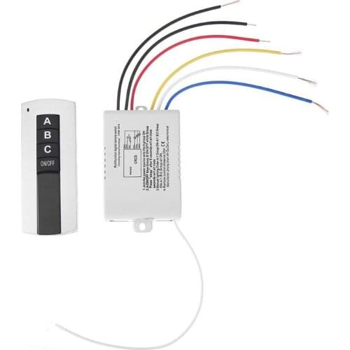 220V 3 Ways ON/OFF Wireless Digital Remote Control 3H Wireless Digital Remote Control Switch for Exhaust Fan Lamp Light Newst