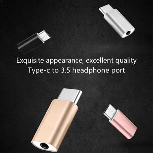 3.5mm Headphone Adapter Universal USB Type-C Mobile Type-C Connector Headphone Connector Injection Y9Q3