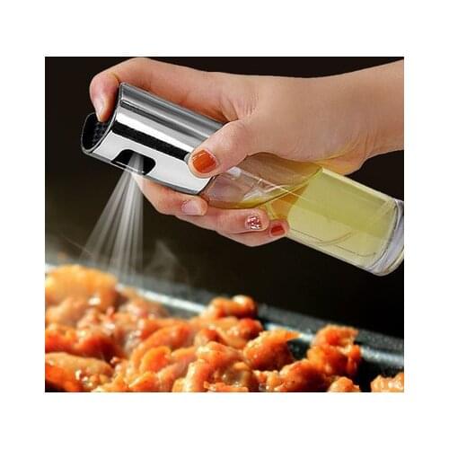 BBQ Olive Oil Vinegar Spray Bottle Sprayer Kitchen Glass Oil Pot Leak-proof Drops Cooking Tools Oil Sprayers Barbecue Gadgets