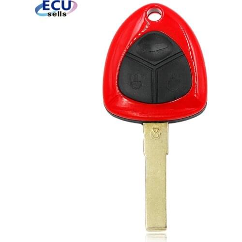 Remote Key Shell Sport Car Key Case Cover For Ferrari California 458 612 599 Uncut