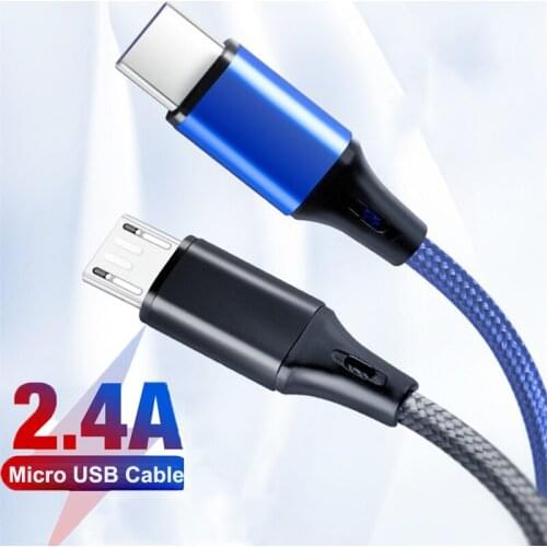 Oppselve Fast Charging Micro USB Cable For Samsung S7 Xiaomi Redmi Note 5 Pro 4 Microusb Charger Cord Tablet Android Phone Micro