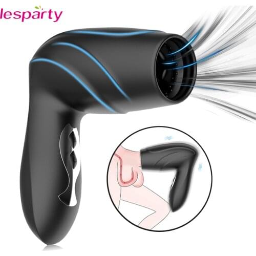 Blowjob Penis Pump Vibrator for Men Automatic Sucking Pussy Male Masturbation Cup Oral Climax Glans Massager Sex Toys for Men