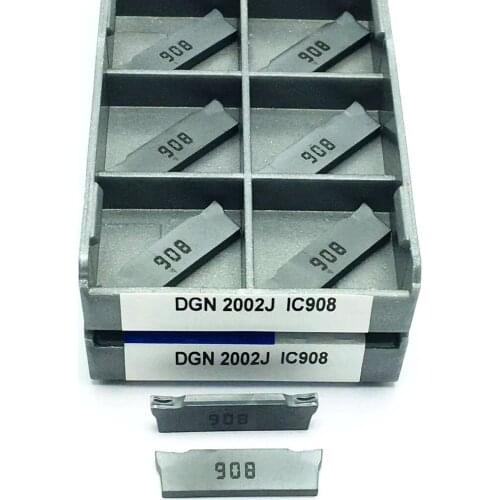 Cutting tool DGN2002J IC908 DGN2002C IC908 CNC milling metal turning tool 2MM turning insert DGN 2002J