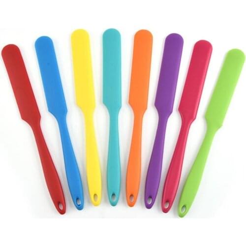 Silicone Spatula, Heat Resistant Flexible Non-Stick, Slim Spatula,Best for Jars, Blender and More 9.6in/24.5cm
