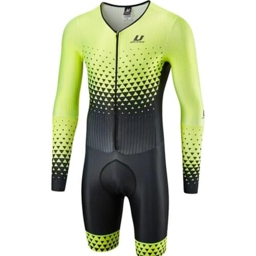 Triathlon ciclismo masculino summer 2021 team velotec new long sleeved tights riding MTB running swimming competition dress suit